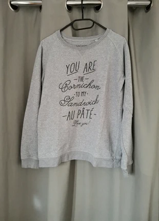 Sweat-shirt gris taille M, marca: Madame Tshirt, estado: Muito bom, tamanho: M / 38 / 10, €5.00, €5.95 inclui Proteção do Comprador