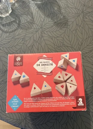 Les blocs de densité - matériel Montessori, marca: Montessori, estado: Muito bom, €15.00, €16.45 inclui Proteção do Comprador