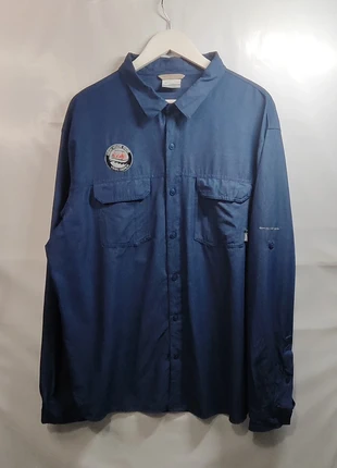 Columbia Omni-Wick Technical Shirt XL - Lightweight Quick-Dry Outdoor Fishing Hiking, brand: Columbia, condizioni: Ottime, taglia: XL, €24.95, €26.90 include la Protezione acquisti