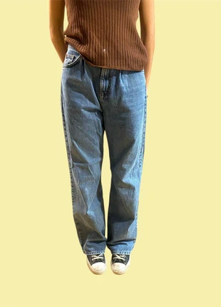 Baggy Jeans 34 XS Pull&Bear, marca: Pull & Bear, estado: Muito bom, tamanho: XS / 34 / 6, €5.00, €5.95 inclui Proteção do Comprador