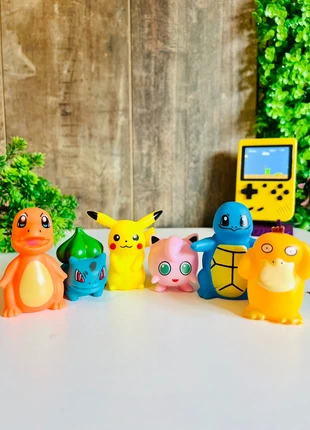 Lot de 6 figurines Pokémon – Pikachu Carapuce Salamèche la team est au complet !, marke: Pokémon, zustand: Neu, größe: Einheitsgröße, 11,00 €, 12,25 € inklusive Vinted-Käuferschutz