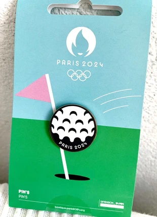 1 Pin’s officiel JO Paris 2024 golf collector ed. Limitée, merk: JO PARIS 2024, staat: Nieuw met prijskaartje, € 28,00, € 30,10 inclusief Kopersbescherming