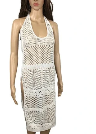 Robe longue en crochet blanche femme - Taille 36, marque: sans marque, état: Très bon état, taille: S / 36 / 8, 12,00 €, 13,30 € Protection acheteurs (Pro) incluse