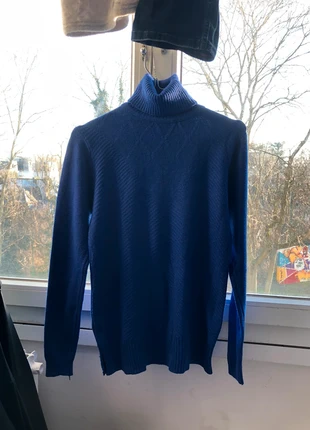 Pull col roulé bleu, marque: Boutique indépendante, état: Neuf sans étiquette, taille: S / 36 / 8, 3,00 €, 3,85 € Protection acheteurs incluse