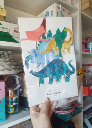 Caketopper dinos meri meri, marca: Meri Meri, estado: Nuevo con etiquetas, 9,00 €, 10,15 € Protección al comprador incluida