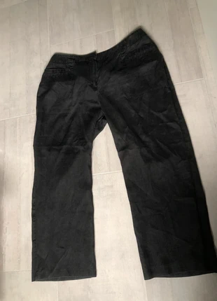 Pantalon Camaïeu taille 46 noir lin, marke: Camaïeu, zustand: Gut, größe: XXXL / 46 / 18, 1,50 €, 2,28 € inklusive Vinted-Käuferschutz