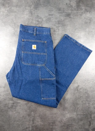Jeans Carpenter Carhartt coupe droite double knee taille 32×32, marque: Carhartt, état: Neuf sans étiquette, taille: M, 49,90 €, 53,10 € Protection acheteurs (Pro) incluse