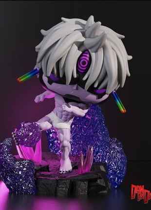 Cust0m funkopop "jiji evil eye" dandadan, staat: Heel goed, maat: Universeel, € 90,00, € 95,20 inclusief Kopersbescherming