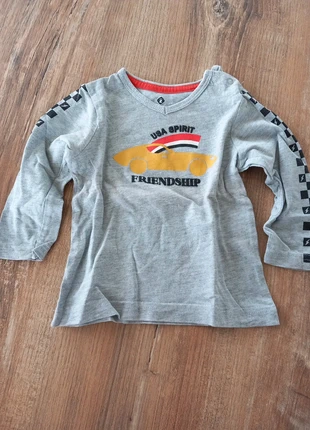 T-shirt manches longues 12 mois, brand: Grain de Blé, condition: Very good, size: 9-12 months / 74 cm, €1.00, €1.75 includes Buyer Protection