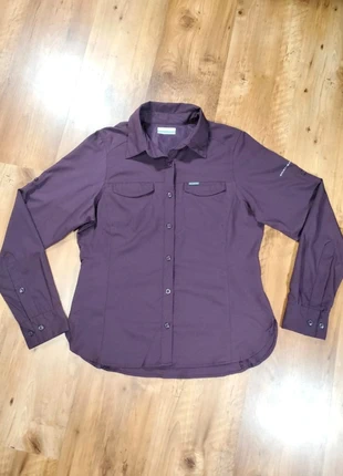 Chemise Colombia omni-shade violet/bordeaux femme taille S, marca: Colombia, estado: Novo sem etiquetas, tamanho: S / 36 / 8, €15.00, €16.45 inclui Proteção do Comprador