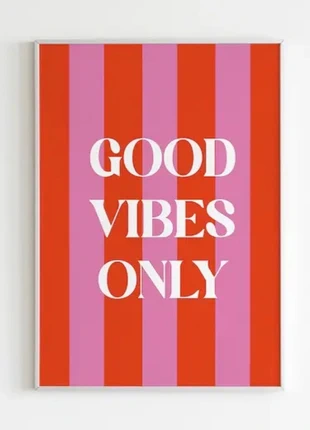 Good vibes only affiche poster aesthetic, brand: Good Vibes, condition: Very good, €5.00, €5.95 includes Buyer Protection