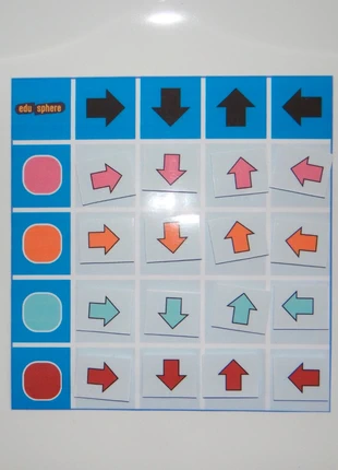 🔺Tableau à double entrée directions et couleurs 🔺, brand: edusphere, condizioni: Nuovo con cartellino, taglia: 5 anni / 110 cm, €6.99, €8.04 include la Protezione acquisti Pro