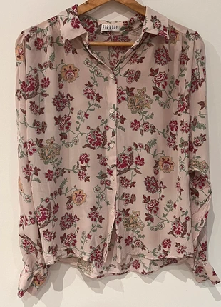 💐 Chemisier fluide à fleurs - Claudie Pierlot - Taille 34, marque: Claudie Pierlot, état: Très bon état, taille: XS / 34 / 6, 55,00 €, 58,45 € Protection acheteurs incluse