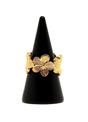 bague fleurs doré, marca: Tendance, estado: Muito bom, tamanho: Ajustável, €7.00, €8.05 inclui Proteção do Comprador Pro