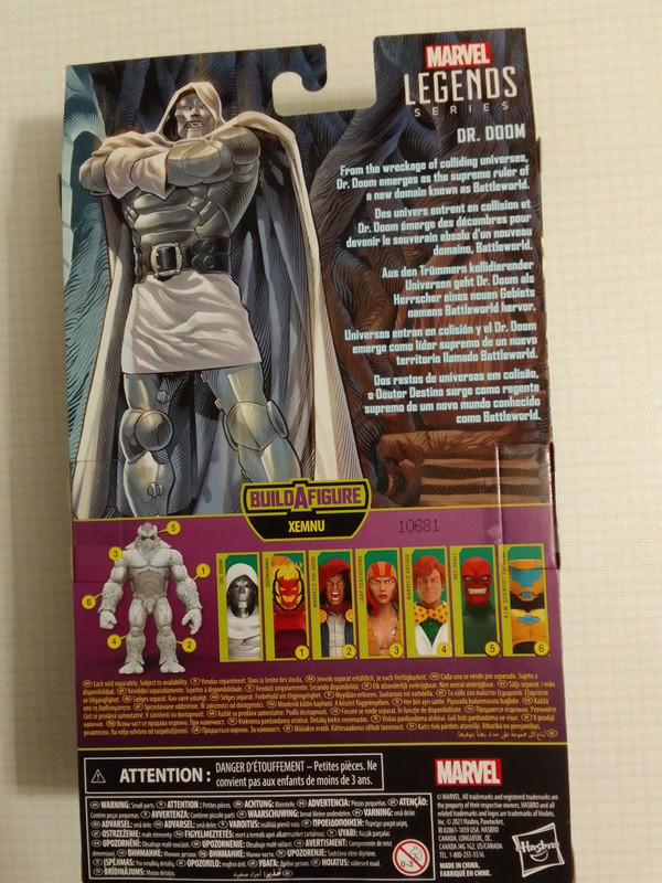 DR. Doom Super Villains Hasbro action figure 2