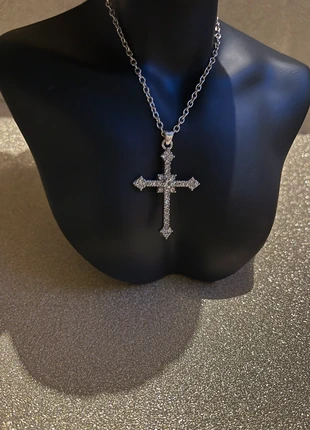 Silver cross necklace, brand: Warren James, condition: New with tags, £8.00, £9.10 includes Buyer Protection