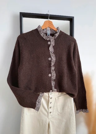 Petunia · Cardigan élégant et douillet marron 💕, marke: sans marque, zustand: Sehr gut, größe: Einheitsgröße, 39,00 €, 41,65 € inklusive Vinted-Käuferschutz