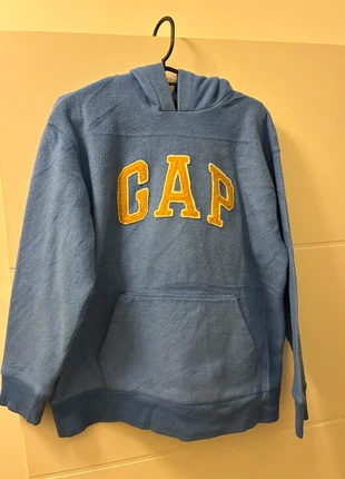 Pull GAP bleu pilou pilou lettres jaunes brodées, marque: GAP, état: Très bon état, taille: S, 6,59 €, 7,62 € Protection acheteurs incluse