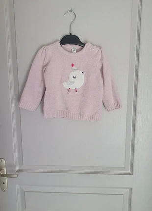 Pull fille poussin, marke: Baby Club, zustand: Sehr gut, größe: 18–24 Monate / 86, 2,00 €, 2,80 € inklusive Vinted-Käuferschutz