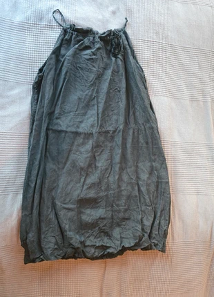 Italienisches Leinenkleid- Ballonkleid, merk: Vestino, staat: Heel goed, maat: XXL / 44 / 16, € 9,00, € 10,15 inclusief Kopersbescherming