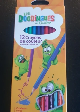 Crayons de couleur neufs, marca: doodingues, estado: Nuevo con etiquetas, tamaño: 5 años / 110 cm, 3,00 €, 3,85 € Protección al comprador incluida