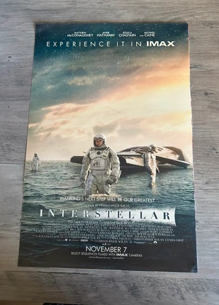 Poster du film Interstellar, brand: Parfait, condition: Very good, €2.50, €3.33 includes Buyer Protection