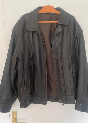 Veste en cuir, merk: Vintage, staat: Goed, maat: Universeel, € 30,00, € 32,20 inclusief Kopersbescherming