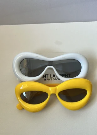 Oversized Sunglasses set - White and Yellow, condition: Very good, £6.00, £7.00 includes Buyer Protection
