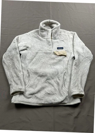 Polaire Polartec à bouton-pression - Patagonia - XS - Blanche - Très bon état, marke: Patagonia, zustand: Sehr gut, größe: XS / 34 / 6, 39,00 €, 41,65 € beinhaltet Vinted-Käuferschutz Pro