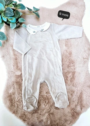 Pyjama velours polo 9 mois Boutchou, marque: Bout'chou, état: Très bon état, taille: 9-12 mois / 74 cm, 10,00 €, 11,20 € Protection acheteurs (Pro) incluse