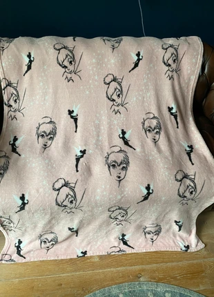 Plaid Tinkerbell, marque: Disney x Primark, état: Satisfaisant, 3,00 €, 3,85 € Protection acheteurs incluse