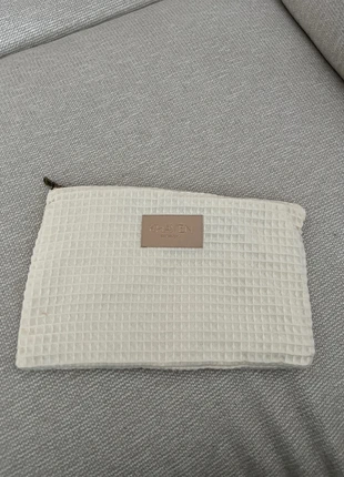 Pochette Nid d’Abeille Khaven Swimwear – beige – très bon état, brand: Khaven, condition: Very good, €2.00, €2.80 includes Buyer Protection