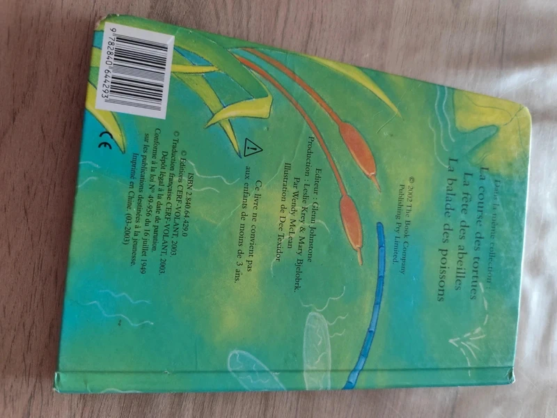 Livre toucher sauter grenouille - photo numéro 3