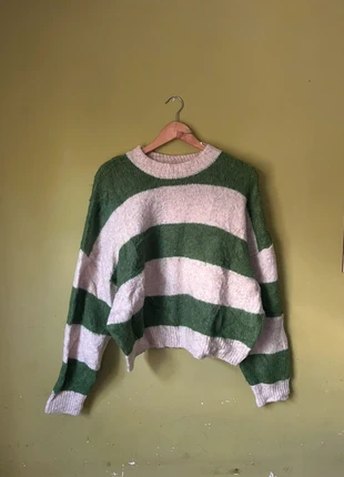 Jersey rayas verde, marque: Pull & Bear, état: Très bon état, taille: L / 40 / 12, 5,00 €, 5,95 € Protection acheteurs incluse