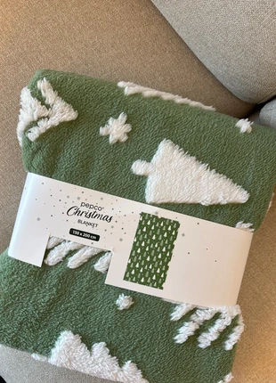 Plaid natalizio Pepco, merk: Pepco, staat: Nieuw zonder prijskaartje, maat: 150 x 200 cm, € 25,00, € 26,95 inclusief Kopersbescherming