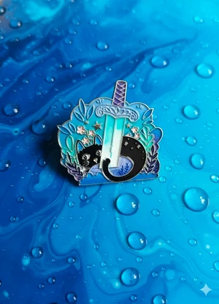 Pins chat noir épée goth rock punk witch alt y2k wicca pastel kawaii spooky magic, marke: Witch, zustand: Sehr gut, 3,00 €, 3,85 € beinhaltet Vinted-Käuferschutz Pro