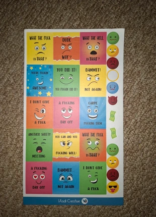 Funny stickers, condition: Like new, £1.00, £1.75 includes Buyer Protection