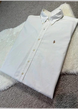Chemise blanche à manches longues – Ralph Lauren 319N, brand: Ralph Lauren, condizioni: Discrete, taglia: L, €22.50, €24.33 include la Protezione acquisti Pro