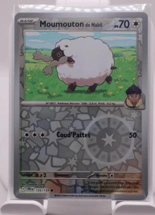 Moumouton de Nabil (Reverse) 135/159 - EV09 Aventures Ensemble, JTG, Fr, Near Mint, marque: Pokémon, état: Neuf sans étiquette, 1,50 €, 2,28 € Protection acheteurs incluse