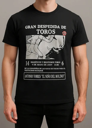 T-shirt noir événementiel “Gran Despedida de Toros” Corrida 2009 – Taille XL Rare collector, brand: JHK, condition: Very good, size: XL, €13.90, €15.30 includes Buyer Protection