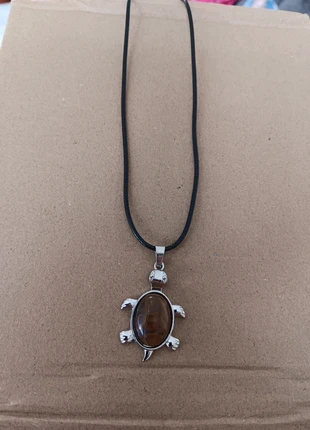 Brand New Silver Plated Tigers Eye Tortoise Necklace, brand: Unbranded, condition: New without tags, £1.50, £2.28 includes Buyer Protection