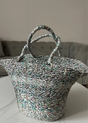 Panier tressé artisanal recyclé – fait main, merk: Fait Main, staat: Nieuw zonder prijskaartje, € 20,00, € 21,70 inclusief Kopersbescherming
