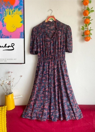 Robe mi longue rétro vintage collector original T. 40, marca: Vintage Boutique, estado: Muy bueno, tamaño: L / 40 / 12, 6,00 €, 7,00 € Protección al comprador Pro incluida