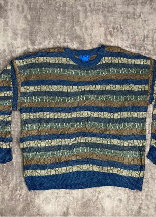 Pull Bleu à motifs Ethnic Vintage, marque: Vintage Dressing, état: Bon état, taille: XL, 10,00 €, 11,20 € Protection acheteurs (Pro) incluse