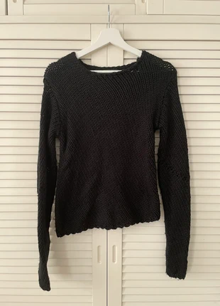 Motel Ranvir Black Knitted Sweater Jumper Open Weave Size XS, marke: Motel, zustand: Sehr gut, größe: XS / 34 / 6, 12,00 €, 13,30 € inklusive Vinted-Käuferschutz