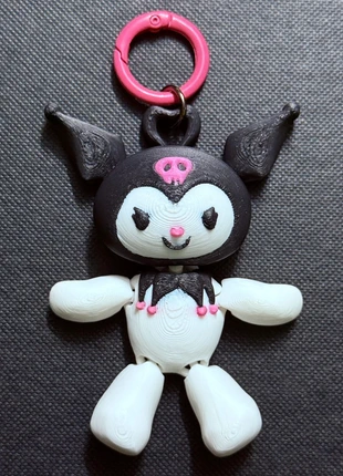 Kuromi Bunny 3D Printed Fidget Keyring, brand: Sanrio, condition: Very good, £6.99, £8.04 includes Buyer Protection Pro