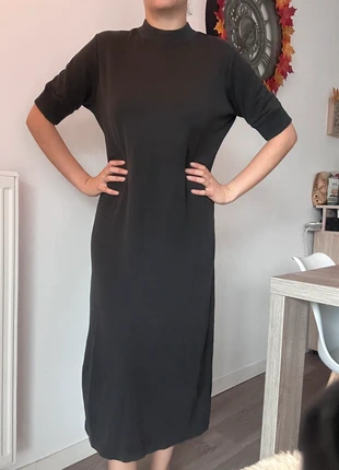 Robe longue gris foncé – Zara – taille M – parfait état, merk: Zara, staat: Heel goed, maat: M / 38 / 10, € 10,00, € 11,20 inclusief Kopersbescherming