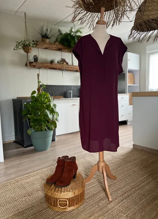 Robe bordeaux Atmosphère – Taille 44, marque: Atmosphere, état: Très bon état, taille: XXL / 44 / 16, 12,00 €, 13,30 € Protection acheteurs incluse