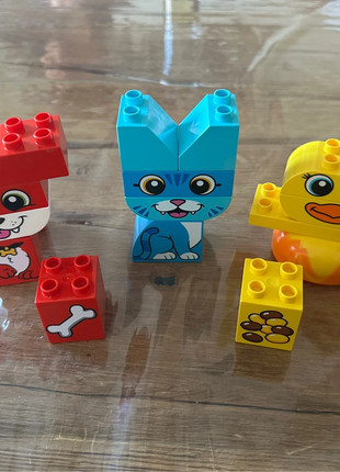 Lego duplo puzzeldieren, marque: LEGO Duplo, état: Très bon état, taille: Prématuré, jusqu'à 44cm, 4,00 €, 4,90 € Protection acheteurs incluse