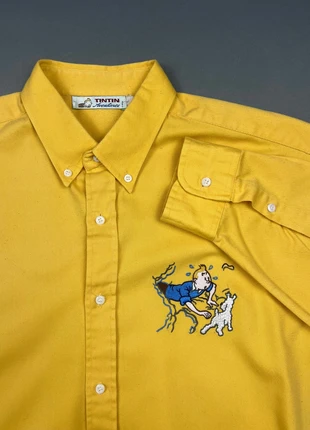 Tintin Aventures chemise brodée Tintin & Milou vintage collector jaune - L, marca: TinTin, estado: Bueno, tamaño: L, 21,00 €, 22,75 € Protección al comprador incluida